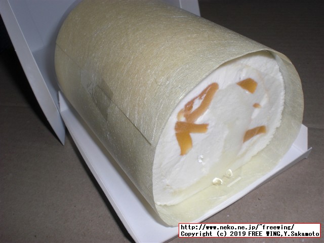 美味しいロールケーキ ARINCOロールケーキ専門店 シーズンロール「冬」「リンゴ シナモン ロール」