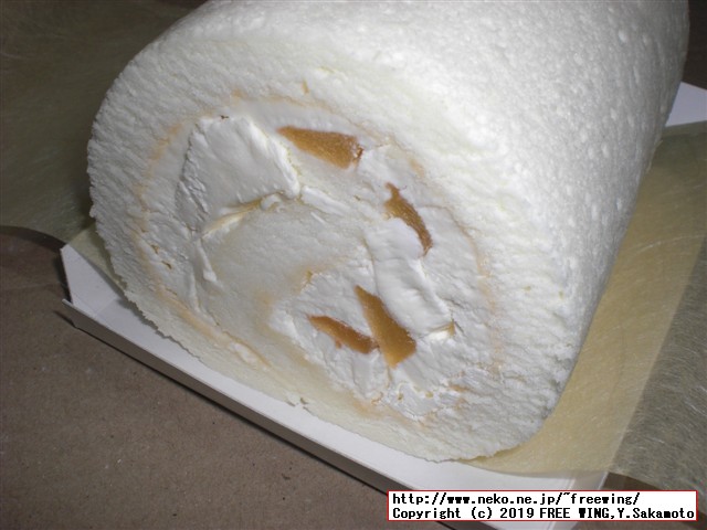 美味しいロールケーキ ARINCOロールケーキ専門店 シーズンロール「冬」「リンゴ シナモン ロール」