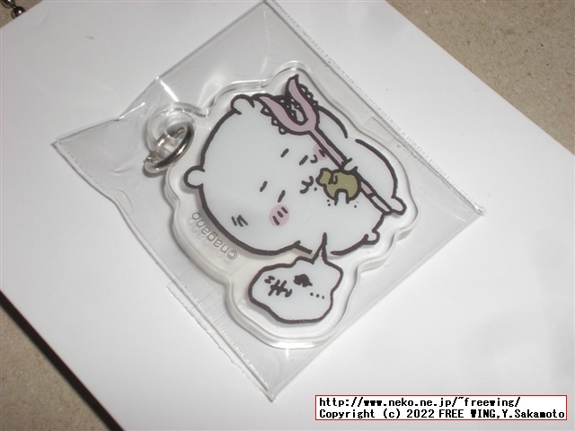 ちいかわ 労働プレートキーホルダー