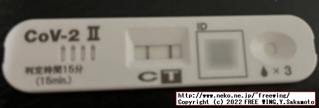 東京都のコロナ抗原定性検査キットでも陽性