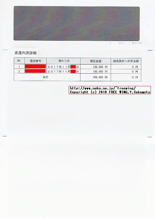 ドコモの携帯電話を契約する時に出てくる「預託金」って何？