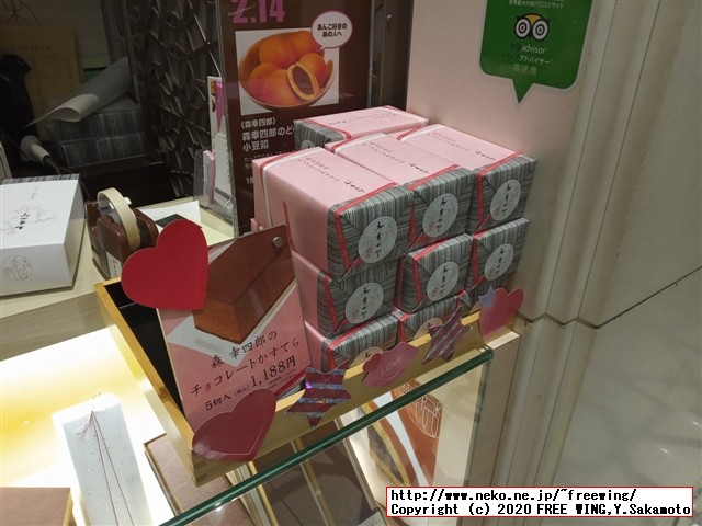 森幸四郎のバレンタイン期間限定、チョコレートカステラの紹介