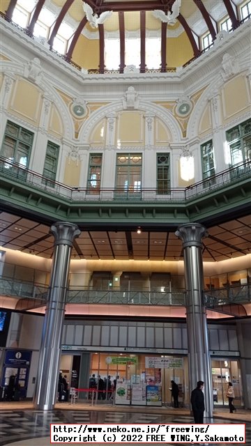 東京駅のドーム天井の写真