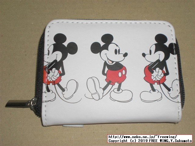 mini ミニ 2019年 12月号 【付録】 シップス ミッキーマウス 二つ折り財布の写真付きレビュー