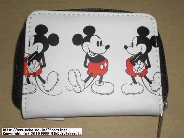 mini ミニ 2019年 12月号 【付録】 シップス ミッキーマウス 二つ折り財布の写真付きレビュー