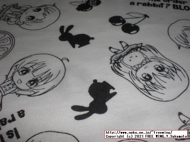 テレビアニメ ご注文はうさぎですか？ 通称「ごちうさ」のTシャツ ドンキ 1500円を買ったのでレビュー (ごちうさのTシャツ、ご注文はうさぎ