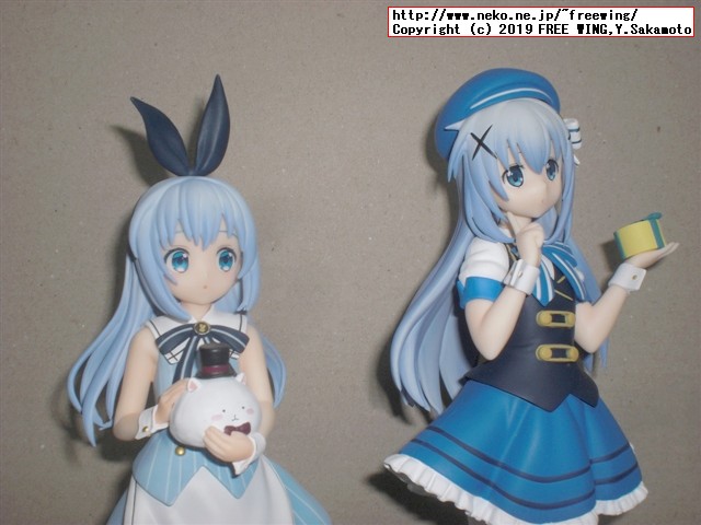 ご注文はうさぎですか？？ 「スペシャル フィギュア」と「全力造形 フィギュア」との比較レビュー写真