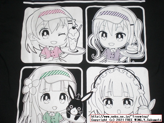 しまむらでごちうさのＴシャツを買ってみた！