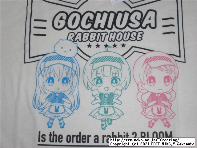 しまむらでごちうさのＴシャツを買ってみた！