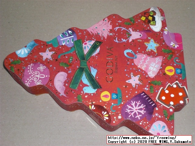 2020年 ゴディバのクリスマス限定のチョコを買ってみた