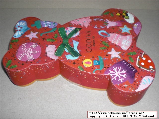 2020年 ゴディバのクリスマス限定のチョコを買ってみた