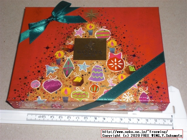 2020年 ゴディバのクリスマス限定のチョコを買ってみた