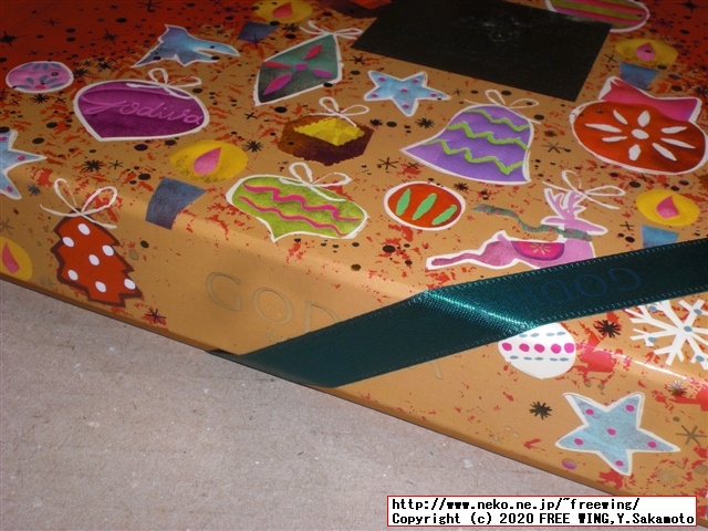 2020年 ゴディバのクリスマス限定のチョコを買ってみた