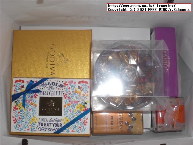 2021年 ゴディバ ニューイヤー ハッピーバッグ 2021を買ってみたので写真レビュー！！