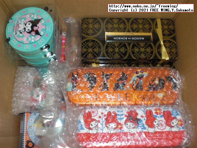 Goncharoffのバレンタイン マイメロ、猫のアンジュジュのチョコを買ってみた！