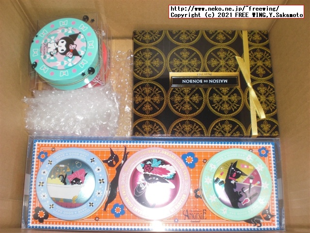 Goncharoffのバレンタイン マイメロ、猫のアンジュジュのチョコを買ってみた！