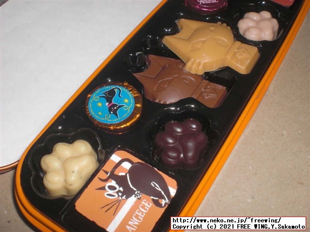Goncharoffのバレンタイン マイメロ、猫のアンジュジュのチョコを買ってみた！