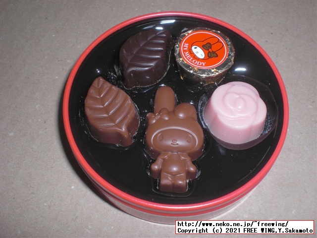 Goncharoffのバレンタイン マイメロ、猫のアンジュジュのチョコを買ってみた！