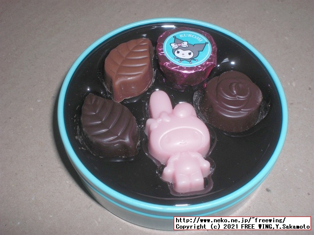 Goncharoffのバレンタイン マイメロ、猫のアンジュジュのチョコを買ってみた！