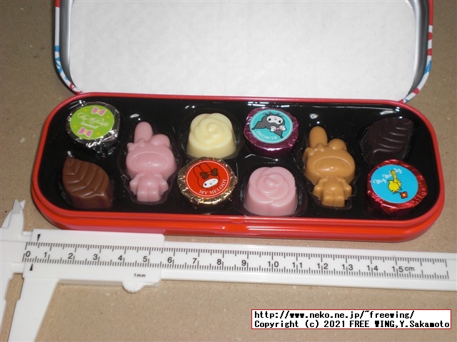 Goncharoffのバレンタイン マイメロ、猫のアンジュジュのチョコを買ってみた！