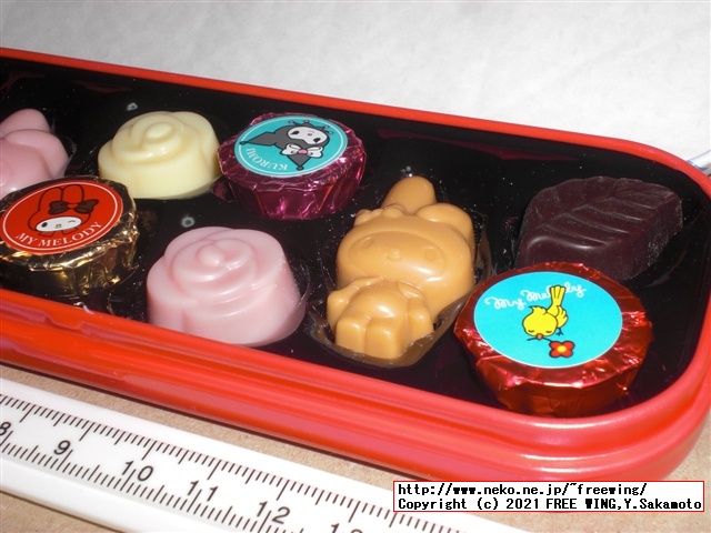 Goncharoffのバレンタイン マイメロ、猫のアンジュジュのチョコを買ってみた！