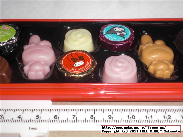 Goncharoffのバレンタイン マイメロ、猫のアンジュジュのチョコを買ってみた！