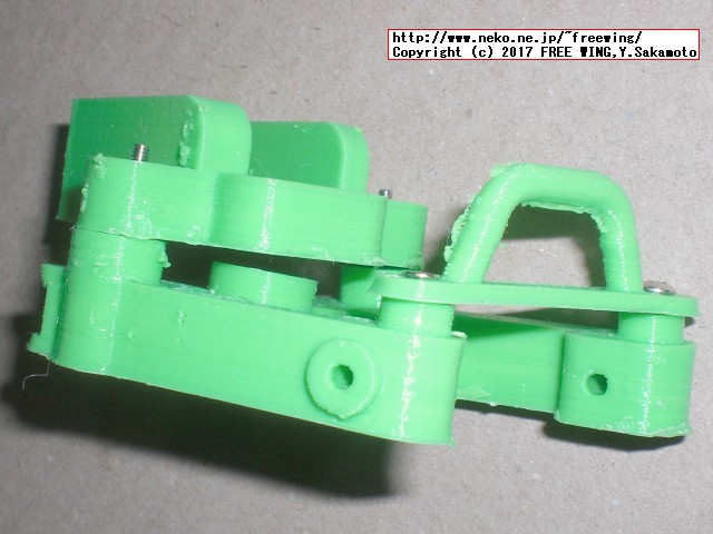 3D Hubsの 3Dプリンタ出力サービスでミニ四駆用のステアリング部品を作ってみた。