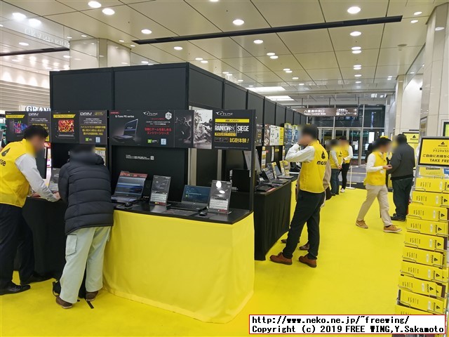 乃木坂46のメンバー齋藤 飛鳥さんと名刺交換 マウスコンピューター キャラバン 東京駅