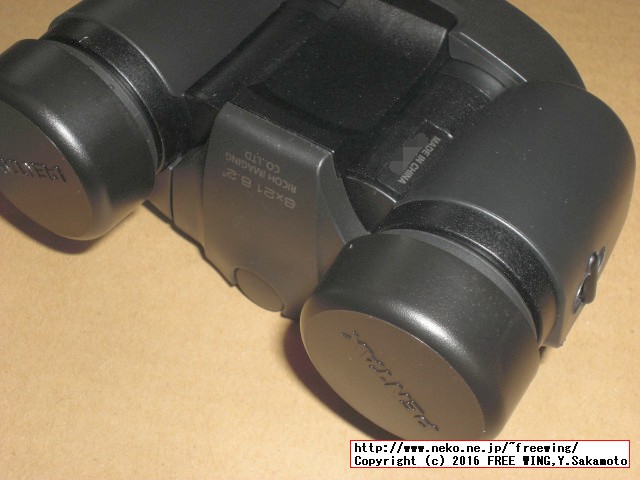 PENTAX タンクロー UP 8x21の写真レビュー