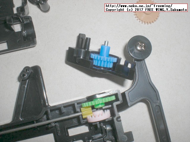 タミヤ フルカウル ミニ四駆シリーズ サイクロンマグナム TRF スーパー TZシャーシ、組み立て方法