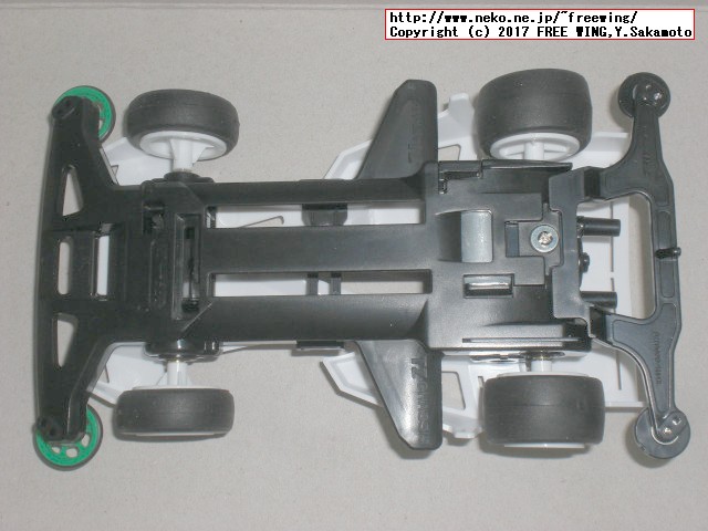 タミヤ フルカウル ミニ四駆シリーズ サイクロンマグナム TRF スーパー TZシャーシ、組み立て方法