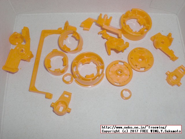 タミヤ ミニ四駆シリーズ ステアリングシステムセット スーパー TZシャーシ、組み立て方法