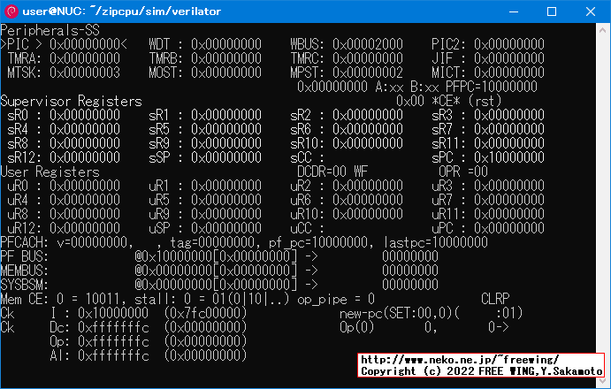 Zip CPU Interactive Simulator