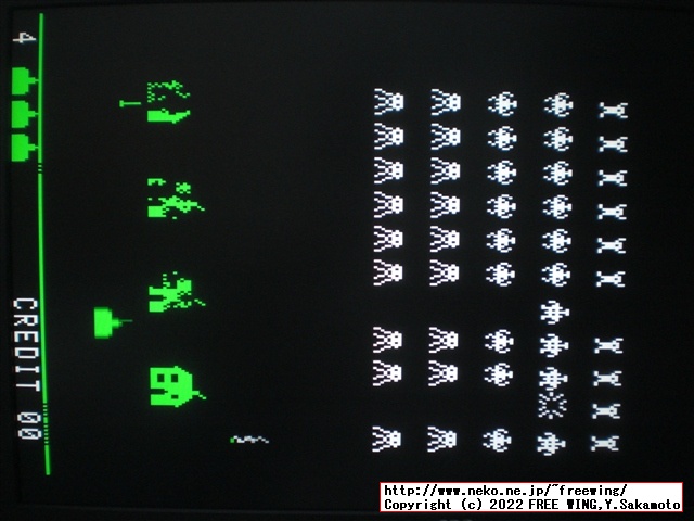 MIDWAY 8080 インベーダ FPGAでアーケードゲームを動かす XC6SLX16