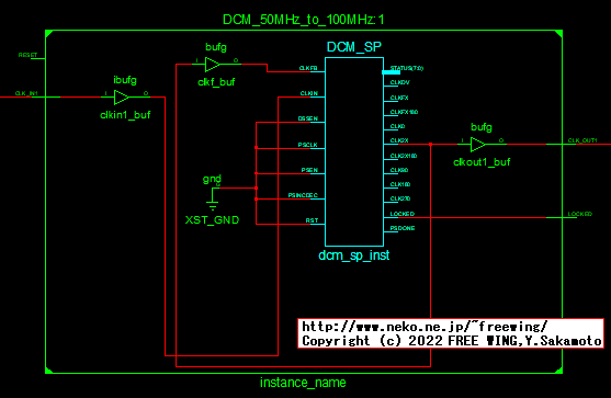 Digilent Nexys 3基板と ALINX AX309基板との違いに対応する