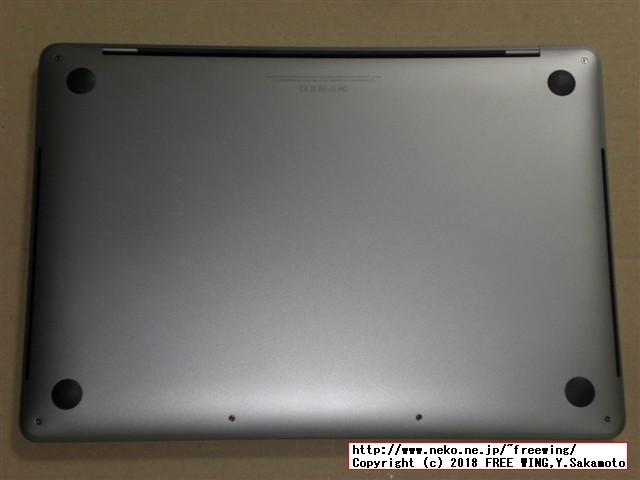 MacBook Pro 2018 13インチ A1989