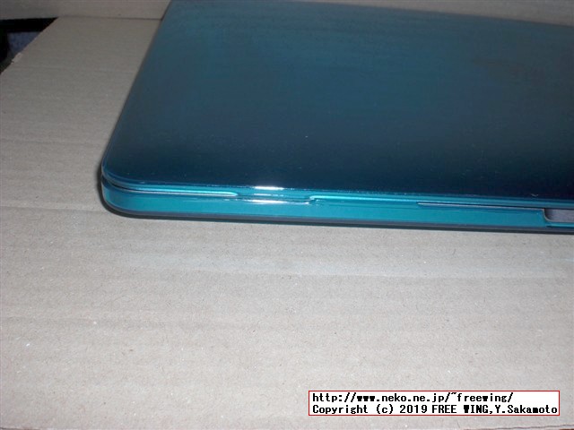 MacBook Pro 2018 13インチ A1989モデル対応のハードケースを購入