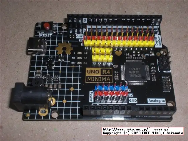 新型 Arduino UNO R4 Minimaのクローンを買った！！
