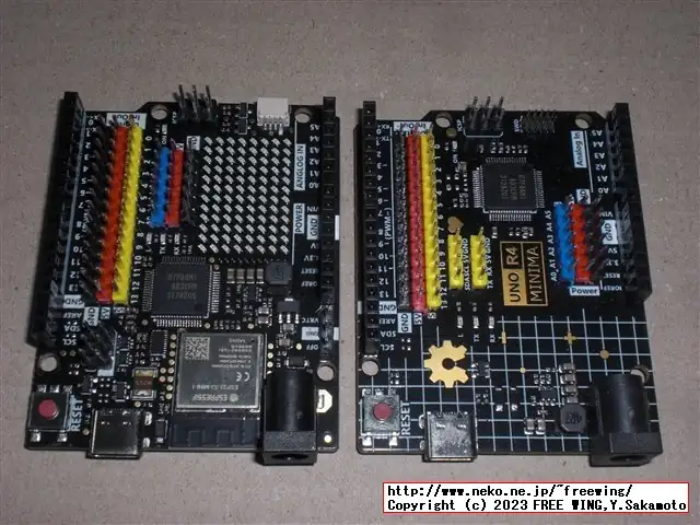 新型 Arduino UNO R4 WiFiのクローンを買った！！