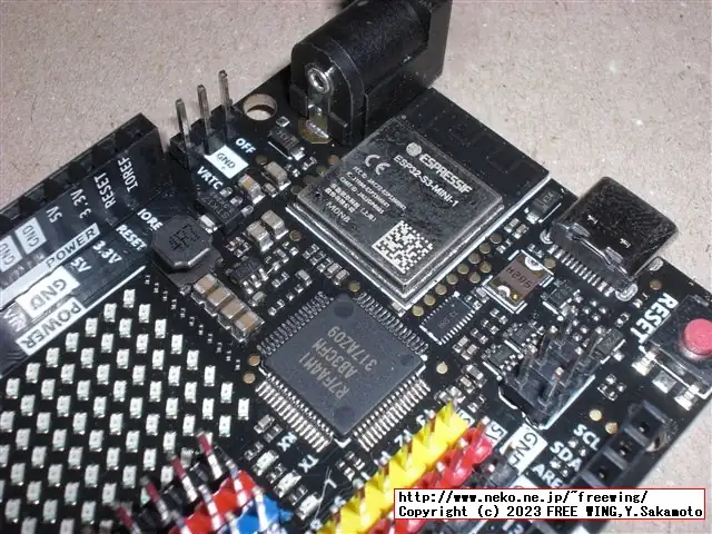 新型 Arduino UNO R4 WiFiのクローンを買った！！