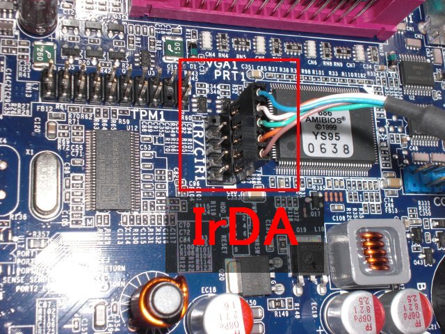 ASUSの IrDAモジュールを使います