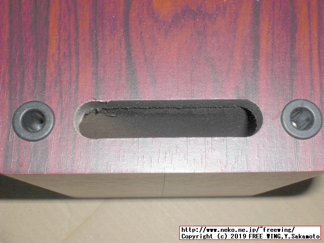 8cmスピーカー用 中華製エンクロージャーキット マークオーディオ スピーカーユニット OM-MF519用に購入