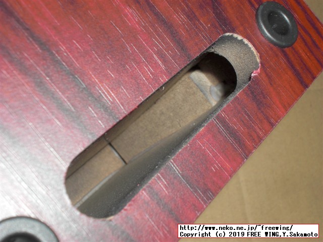 8cmスピーカー用 中華製エンクロージャーキット マークオーディオ スピーカーユニット OM-MF519用に購入