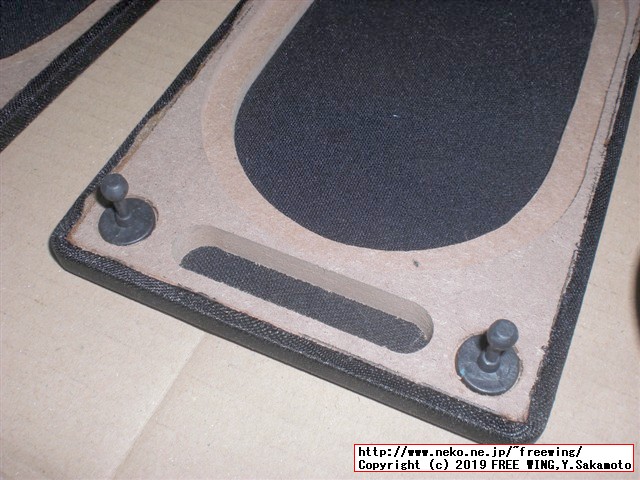 8cmスピーカー用 中華製エンクロージャーキット マークオーディオ スピーカーユニット OM-MF519用に購入