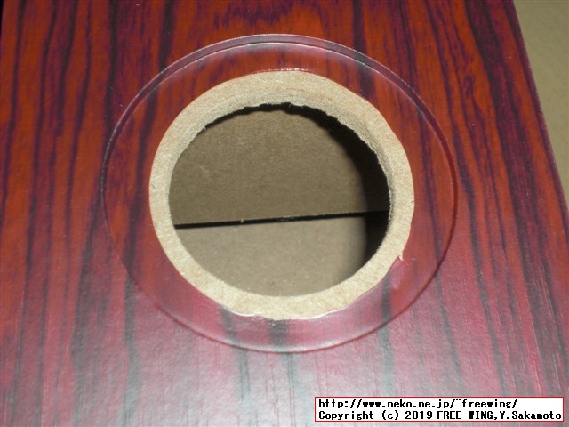 8cmスピーカー用 中華製エンクロージャーキット マークオーディオ スピーカーユニット OM-MF519用に購入