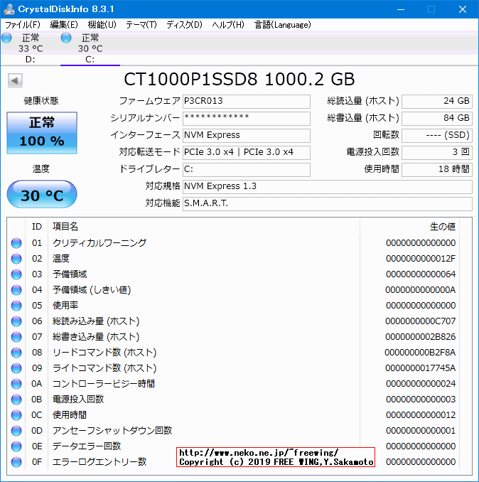 Crucial P1 SSD M.2接続 SSD (1000GB、1TB) CT1000P1SSD8 ベンチマークレビュー