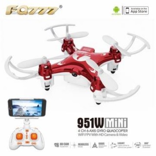 FQ777-951W MINI WIFI FPV With 0.3MP Camera Headless Mode RC Quadcopter RTF