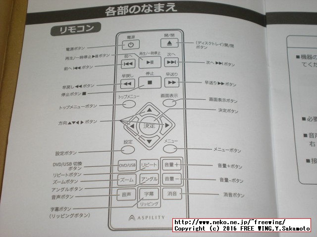 HDMI出力対応で PAL信号対応の超小型 DVDプレイヤー ASPILITY HDP-08