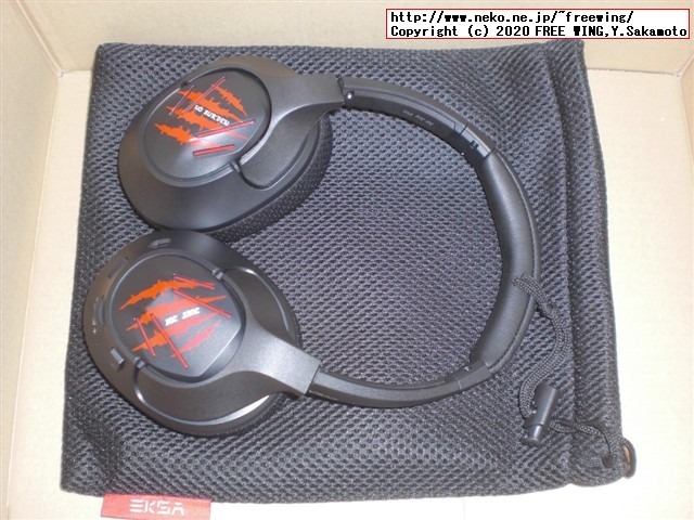 EKSA ゲーミングヘッドセット Air Joy Proの写真レビュー