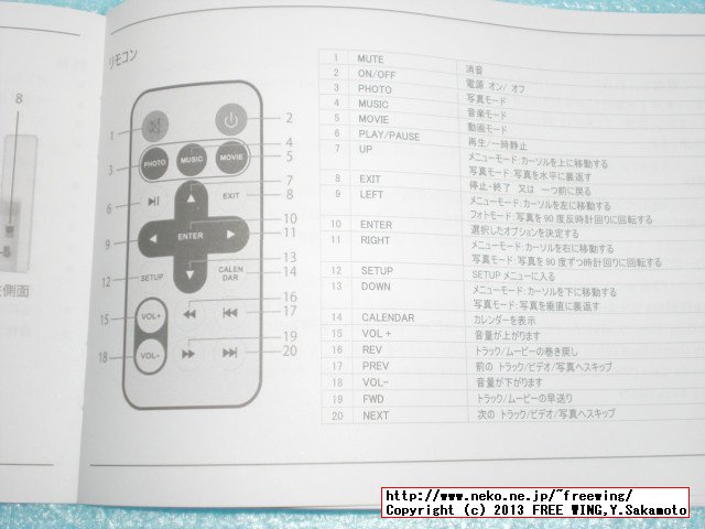 7インチ電子POPモニター『GP7D-WH』